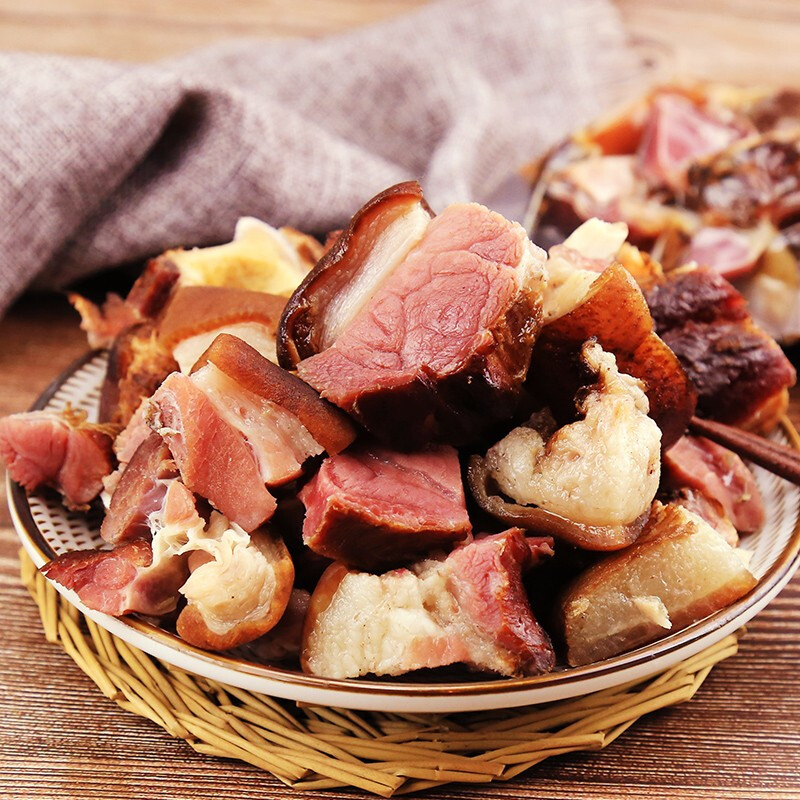 湖北秭归 鑫勇泰优选 农家腊猪蹄 500g