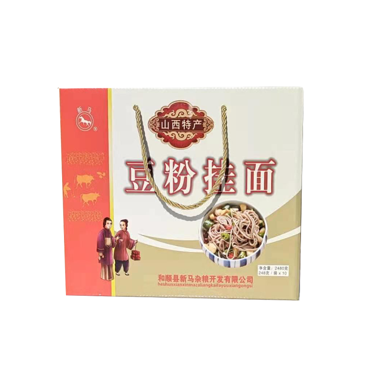 【产地直发】忘不了的家乡味 豆粉挂面248g*10