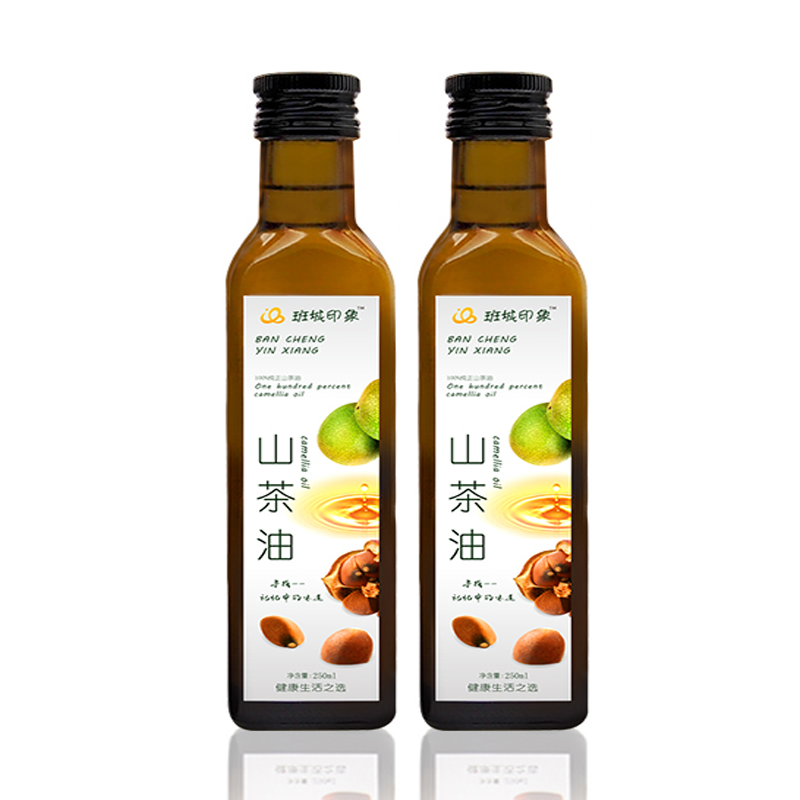 健康生活之选 纯正山茶油250ml*2瓶