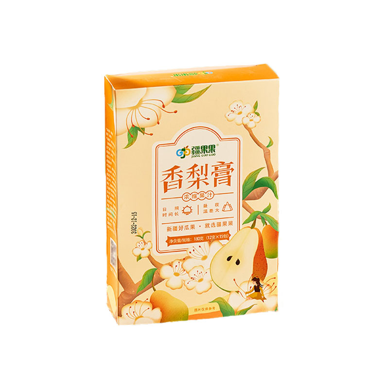 【对口帮扶•消费助农】新疆瓜果 疆果果香梨膏 库尔勒香梨熬制 12g*15支