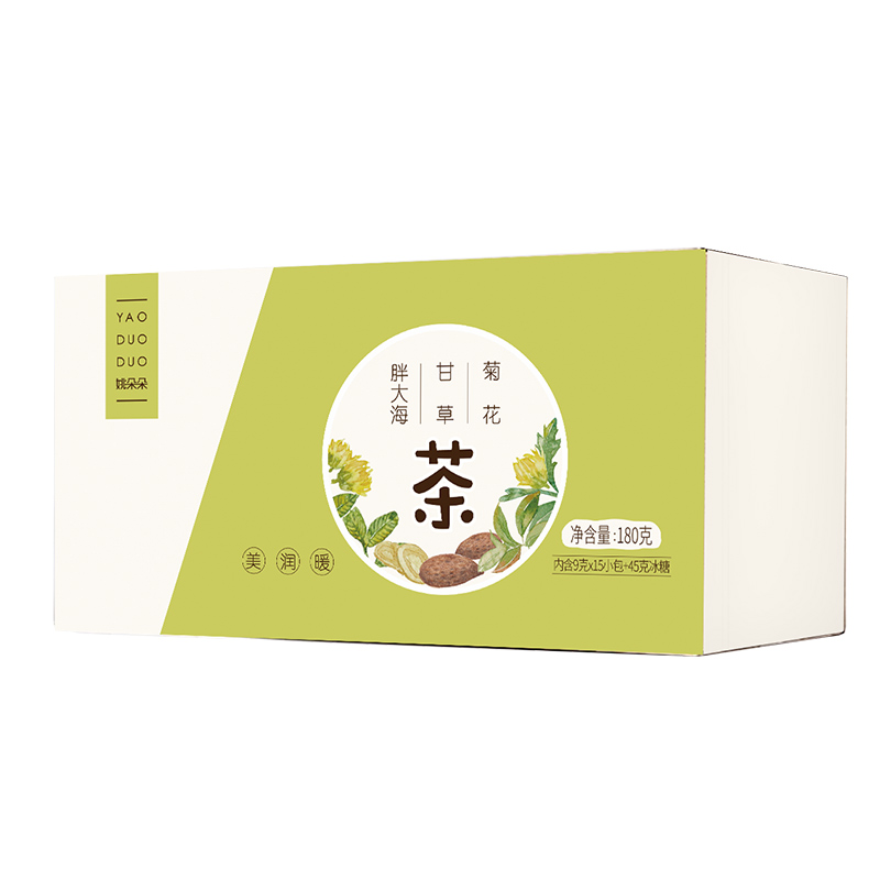 姚朵朵胖大海甘草菊花茶180g