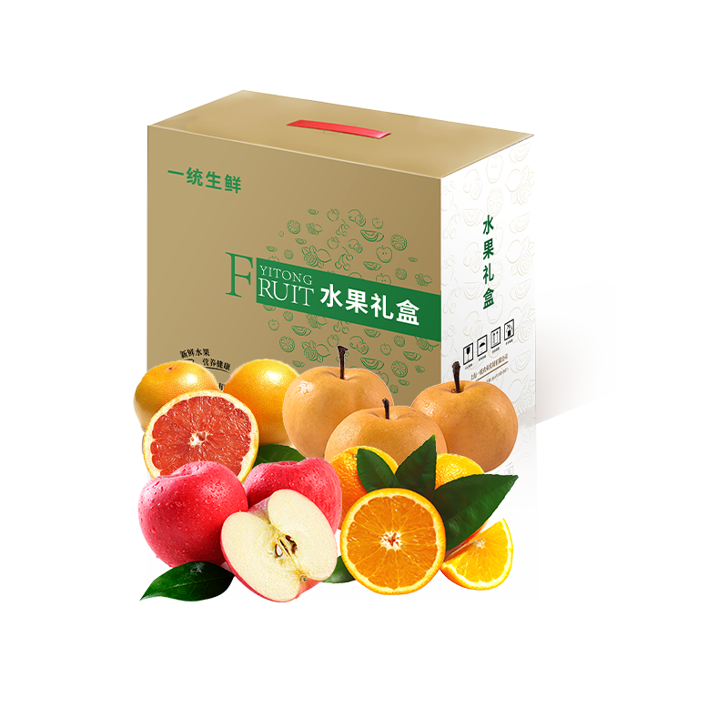 一统生鲜 水果套餐礼盒2100g