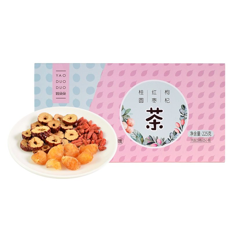 姚朵朵桂圆红枣枸杞茶225g