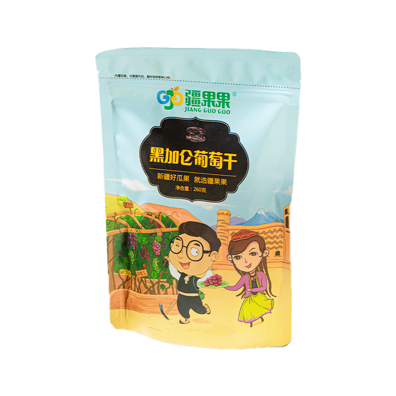 【对口帮扶•消费助农】新疆喀什特产 疆果果黑加仑葡萄干260g袋装休闲零食免洗即食
