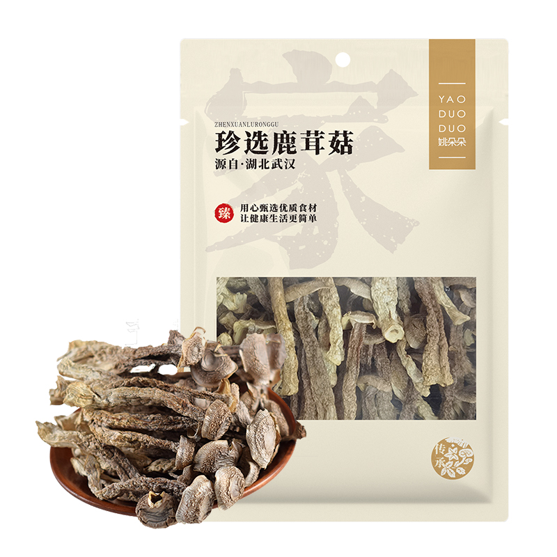 姚朵朵鹿茸菇80g（珍选款）