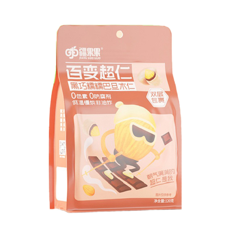 【对口帮扶•消费助农】新疆瓜果 疆果果百变超仁黑巧糯糯巴旦木仁120g