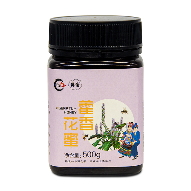 博念.藿香花蜜中华小蜜蜂原蜜纯土蜂蜜罐装500g