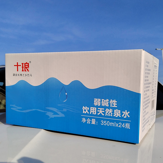 十琅巴马非矿泉水350ml*24瓶天然弱碱性饮用山泉水整箱饮用水