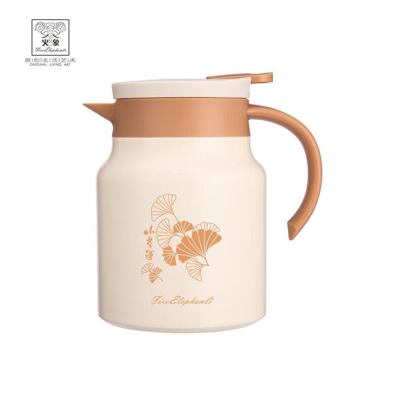 火象小幸运杯壶套装 HXB-TZ156 卡其色 杯：350ml 壶：1000ml