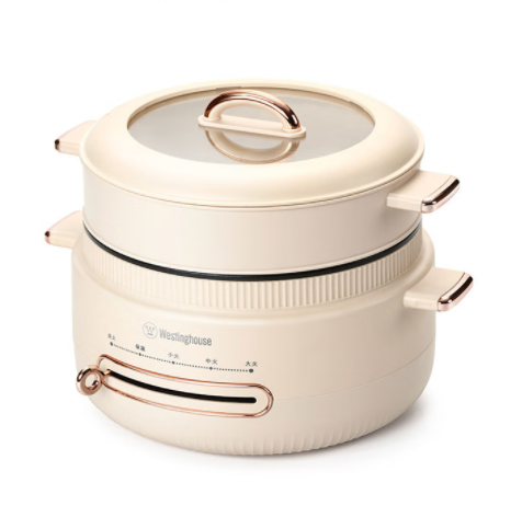 西屋 WSC46B 电炖锅 家用多用途机械式4L容量电火锅