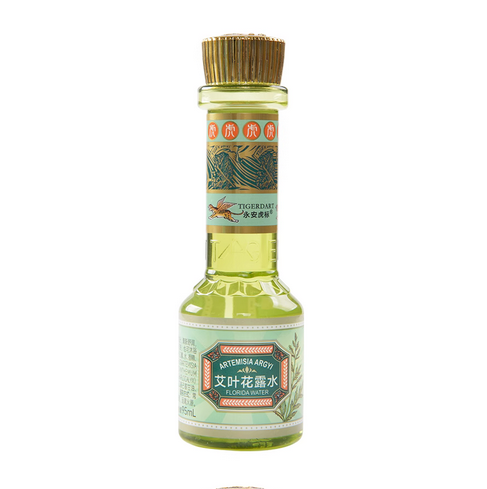 永安虎标艾叶花露水 95ml 植物萃取温和蚊虫叮咬 儿童可用无刺激止痒清凉型