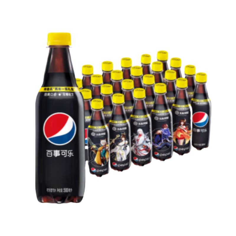 百事无糖可乐 500ML*24