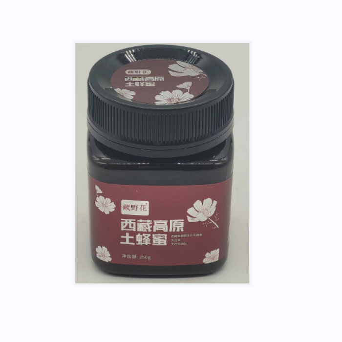 藏野花西藏高原野生百花蜂蜜250g/瓶