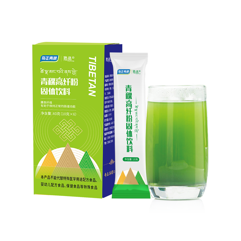 奇正青稞高纤粉60g/盒*6