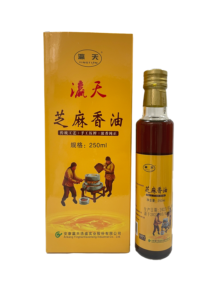 瀛天芝麻香油250ml/瓶