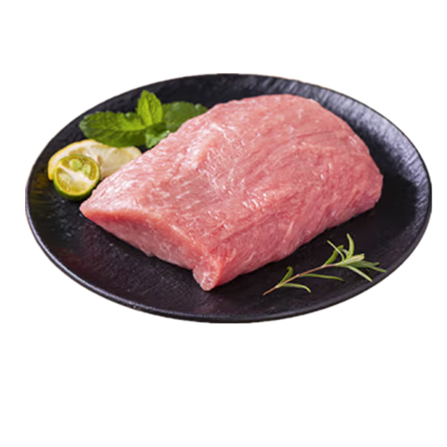 安康黑猪里脊肉2500g/盒