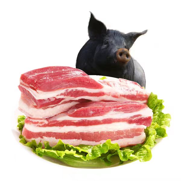 安康黑猪五花肉2500g/盒