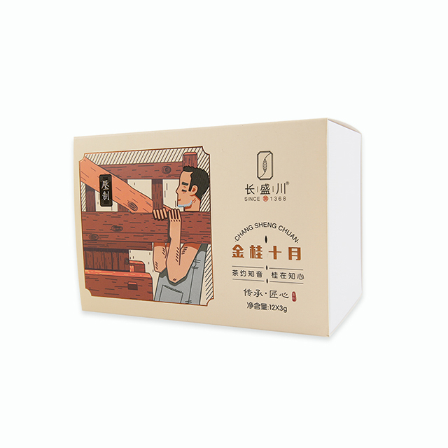 【乡村振兴 • 消费扶农】敬茶农桂花黑茶 3g*12包/盒