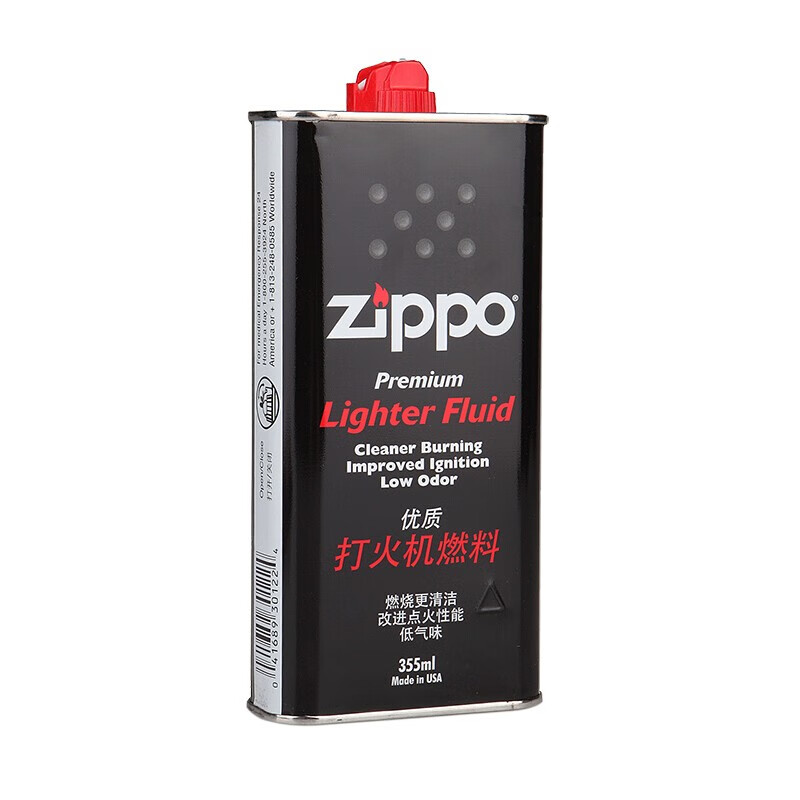 之宝（ZIPPO）配件耗材  打火机油 大油*1+小油*1+火石*2+棉线*1