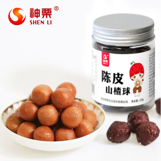 神栗陈皮山楂丸120克/罐