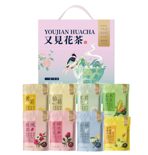 又见花茶礼盒305克
