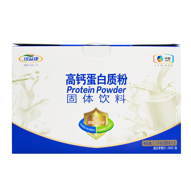 可益康高钙蛋白粉礼盒1100g