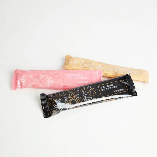 新疆尼勒克黑蜂蜜便携旅行装勺蜜农家自产野生天然蜜无添加