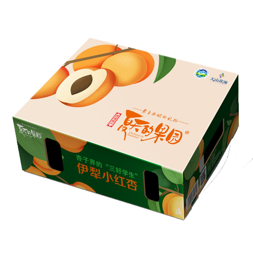 夏天的果园新疆伊犁小红杏3斤（±200g）装