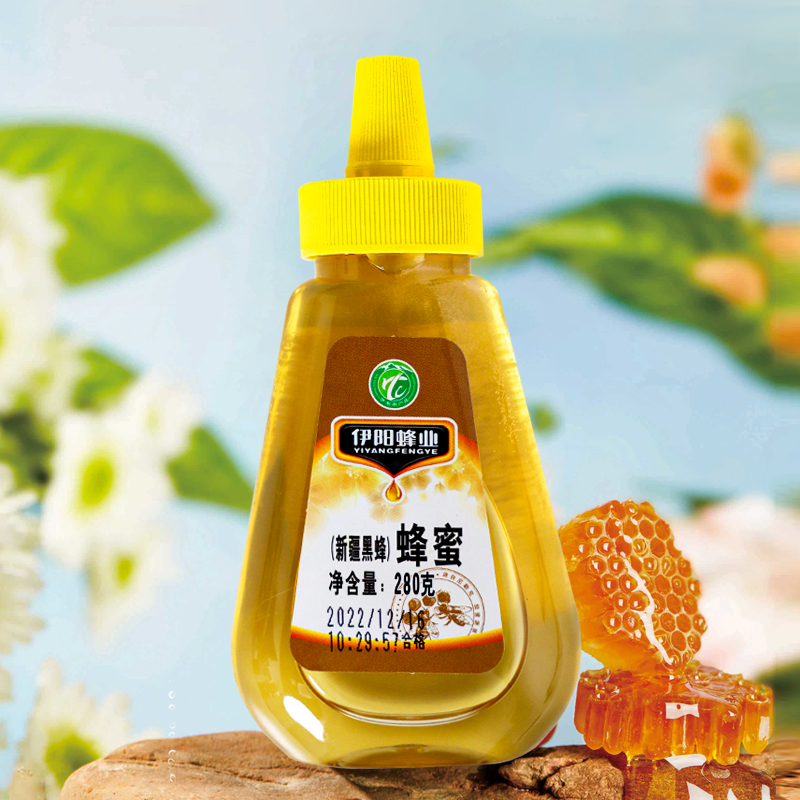新疆黑蜂蜂蜜280g/瓶