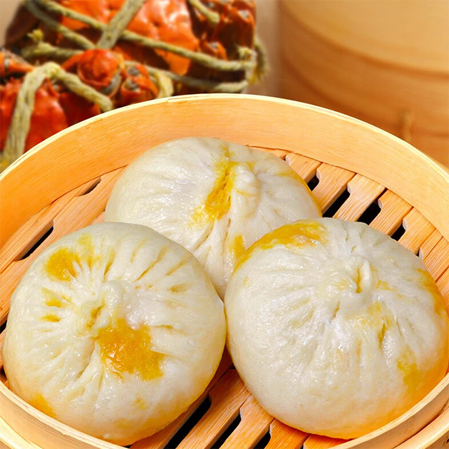 蟹黄肉包
