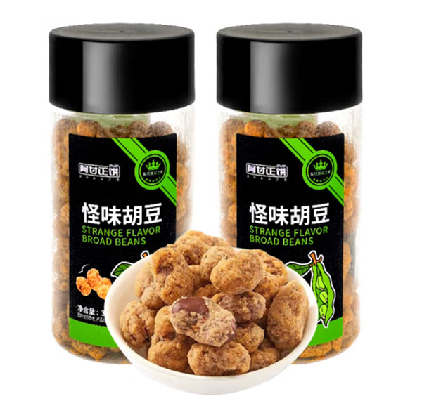 【乡村振兴.消费助农.产地直发】阿甘正馔怪味胡豆348g*2罐