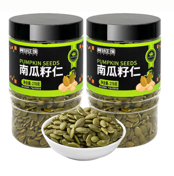 【乡村振兴.消费助农.产地直发】阿甘正馔南瓜籽仁102g*3袋