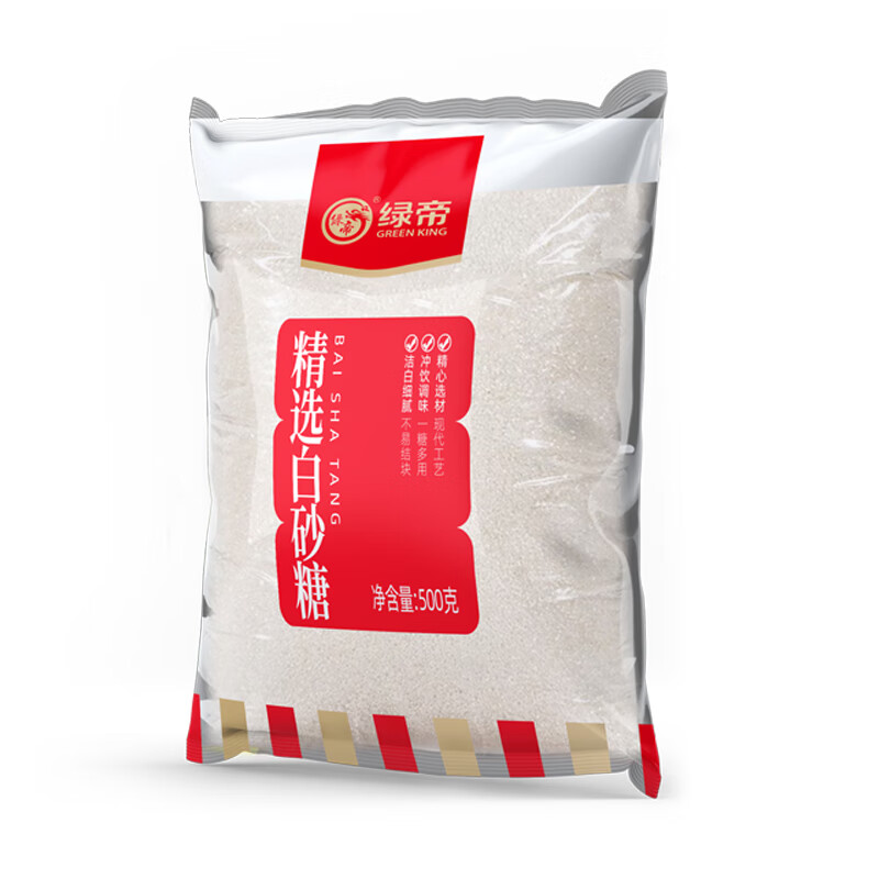 绿帝（GREEN KING） 白砂糖 500g