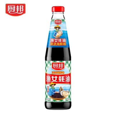 厨邦 金装渔女蚝油700g/瓶