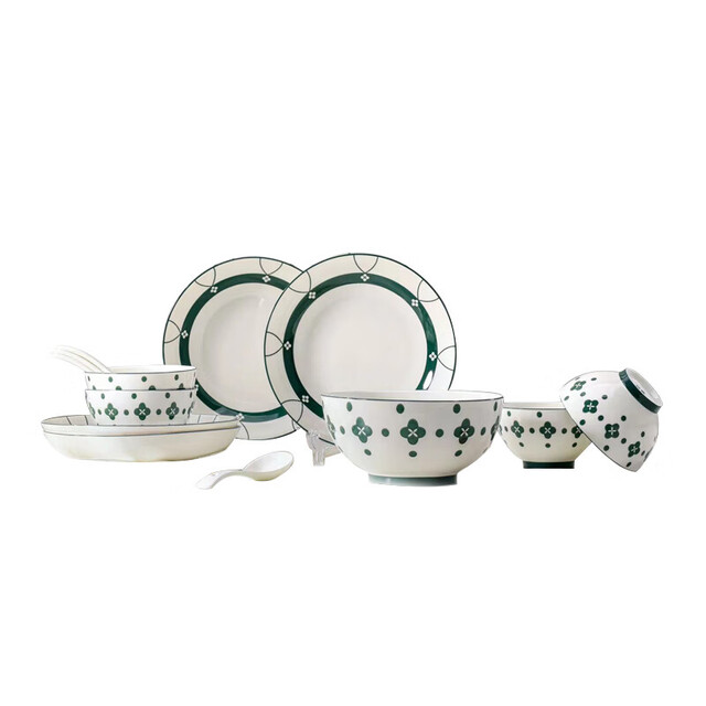 巴米樂(BAMILE) BNL-C309 幸运之星陶瓷餐具13件套装
