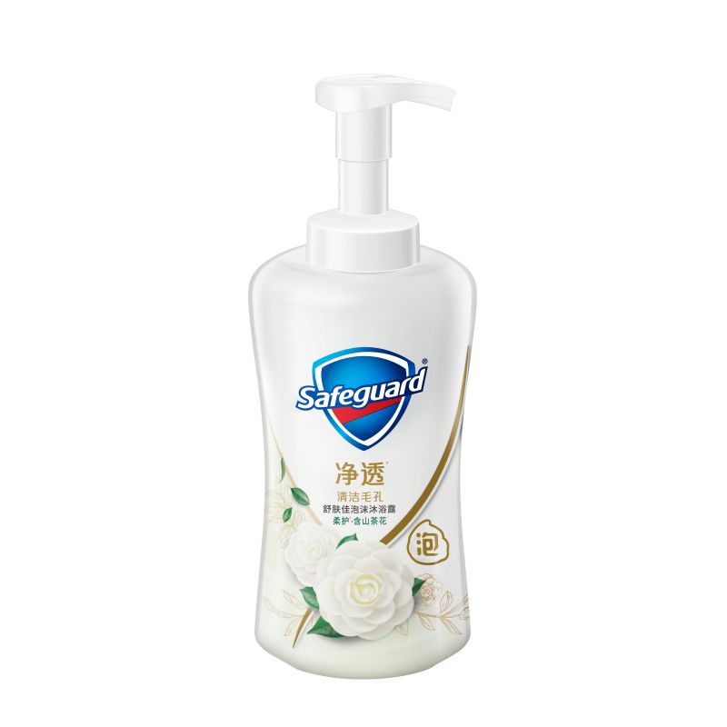 舒肤佳 柔护山茶花香泡沫沐浴露 500ml/瓶