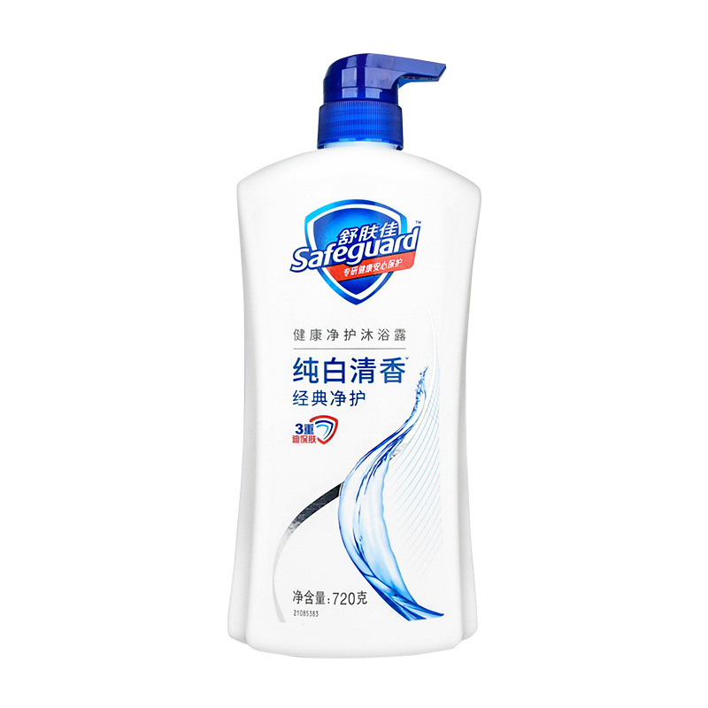 舒肤佳 经典净护纯白清香沐浴露 720g