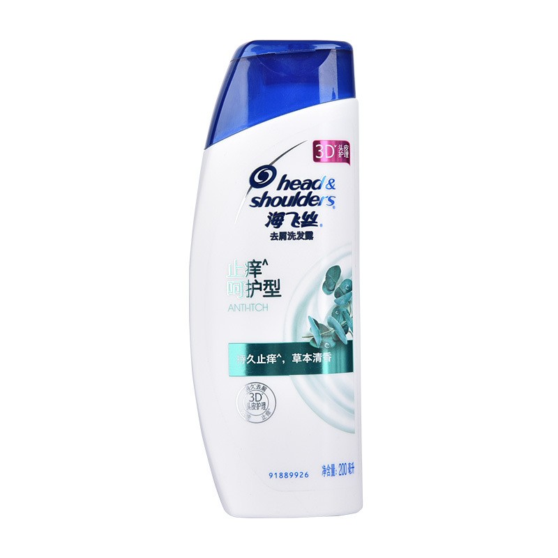海飞丝 止痒呵护型去屑洗发露 200g