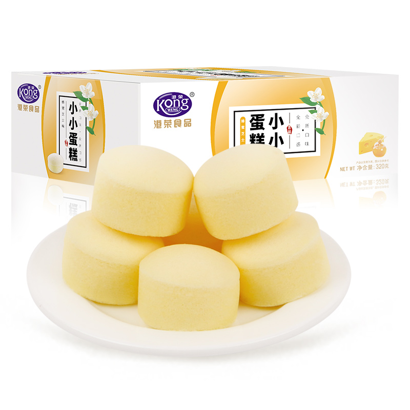 港荣 蜂蜜芝士小蛋糕 320g/箱