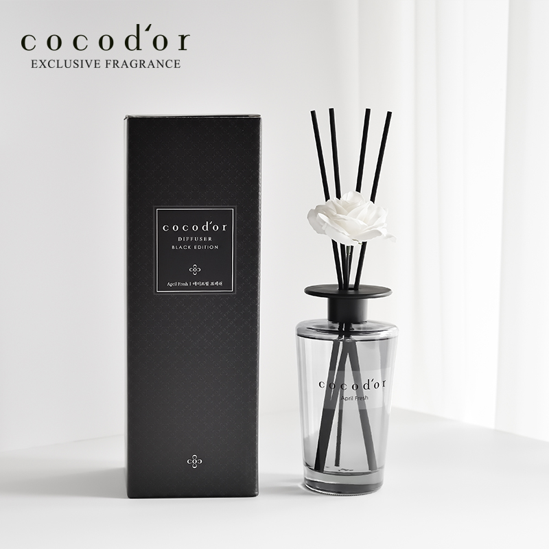 Cocod'or蔻蔻豆乐黑色旗舰藤条香薰500ml
