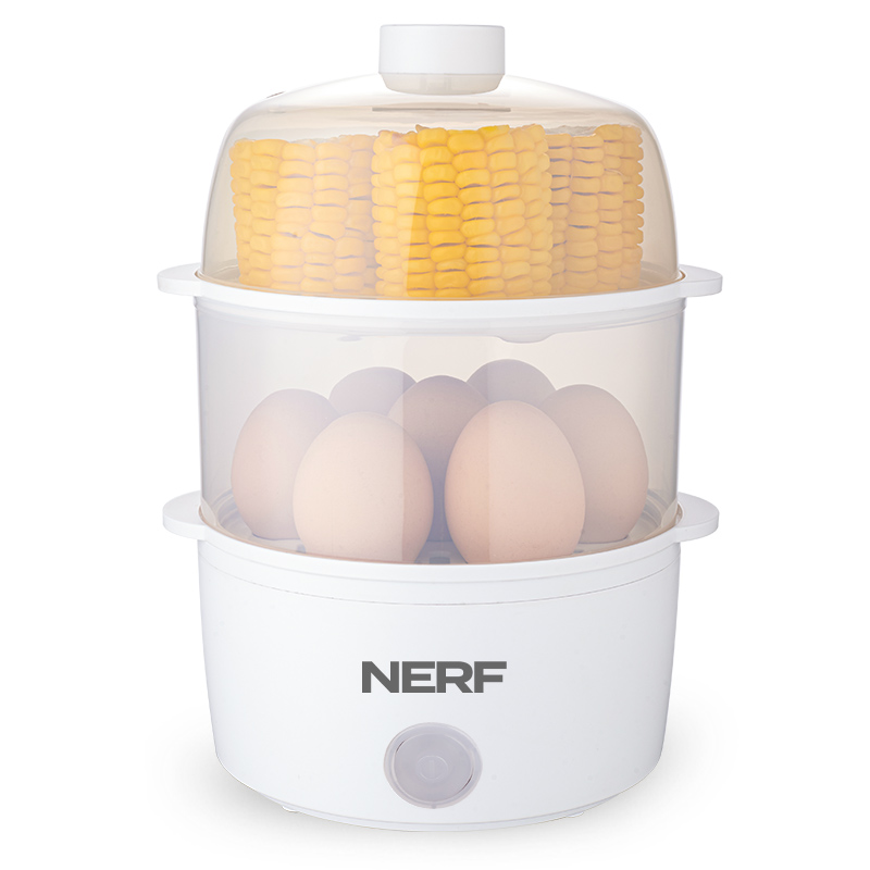 NERF双层煮蛋器PA-613白色一层可煮7个蛋