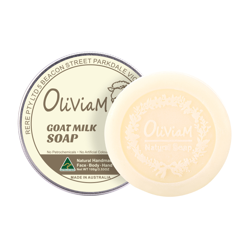 OLIVIAM 澳莉维亚澳洲原装进口山羊奶手工皂 原味山羊奶皂100g