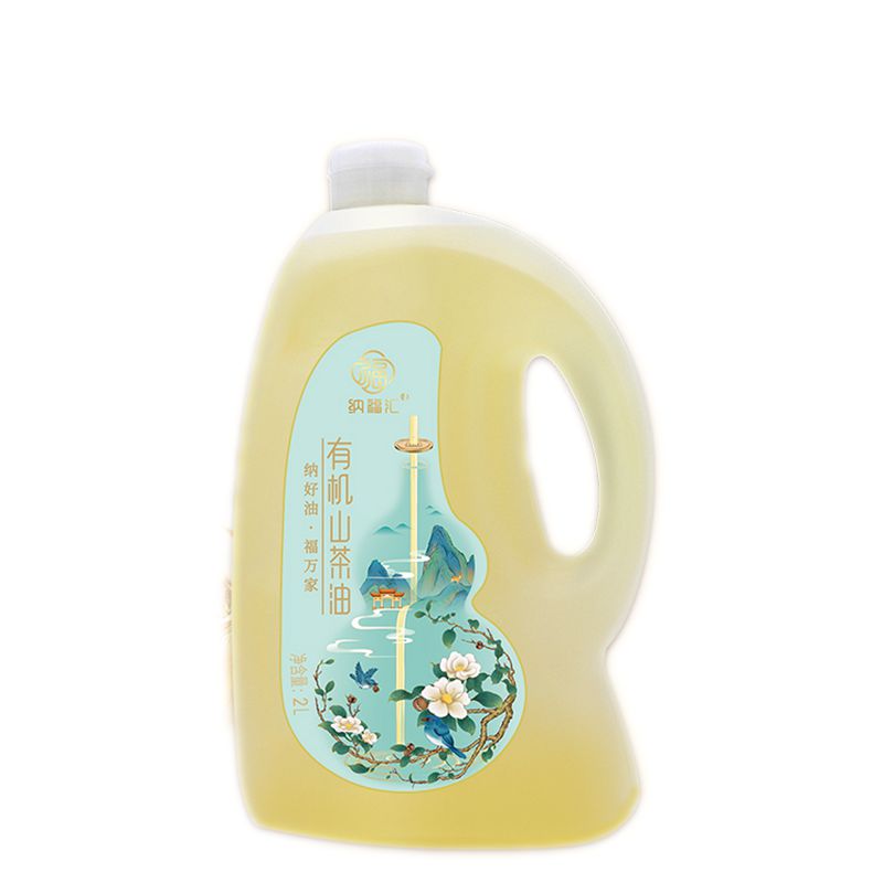 纳纳福汇有机物理压榨一级山茶油2L单瓶 食用油 孕妇宝宝适用