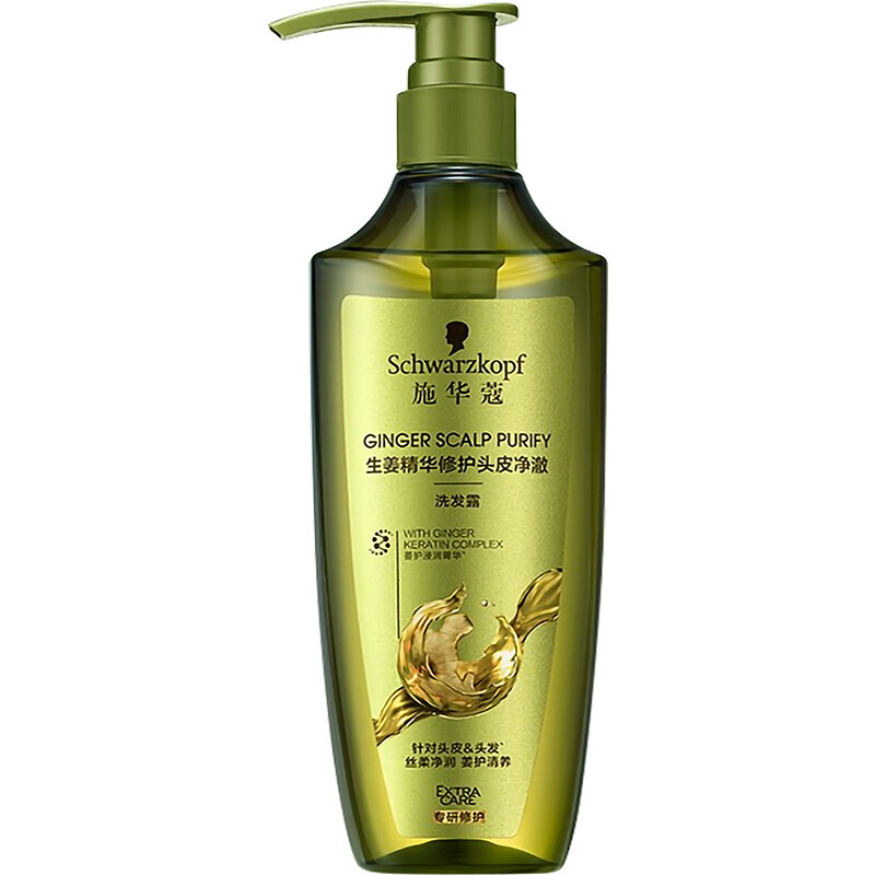 施华蔻生姜精华修护头皮净澈洗发露600ml