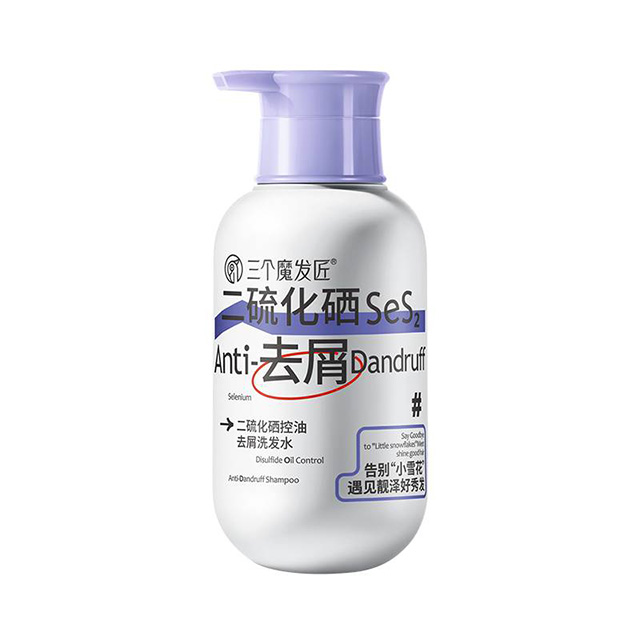 三个魔发匠二硫化硒控油去屑洗发水500g
