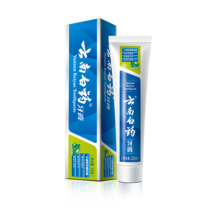 云南白药牙膏薄荷香型230g