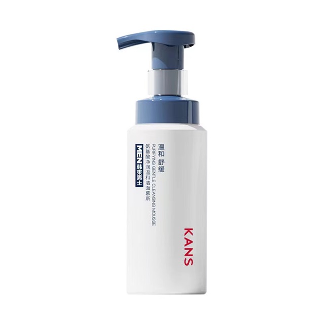 韩束男士氨基酸净润温和洁面慕斯150ml