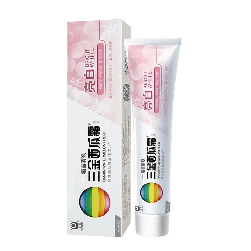 三金西瓜霜清焱亮白牙膏210g