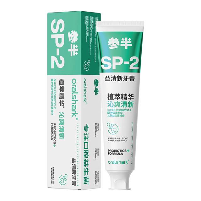 参半Oralshark-益清新牙膏180g