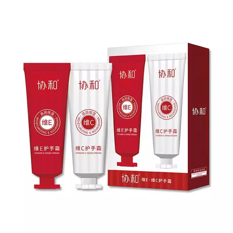 协和 维E+维C护手霜50g+50g